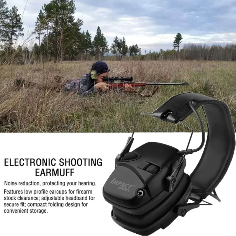 Shooting Ear Muff - Açık Hava Taktik Elektronik Atış Kulaklığı