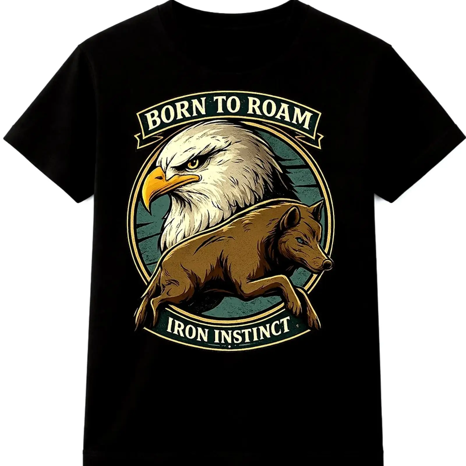 Wildman Hunting & Outdoor - Kartal Yaban Domuzu Tişörtü Gezinti Yapmak