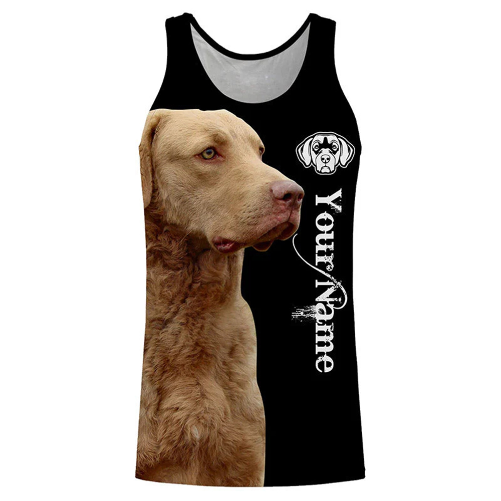 Hunting Dog Outdoor - Kişiselleştirilmiş Köpek Severler İçin Atlet 3D