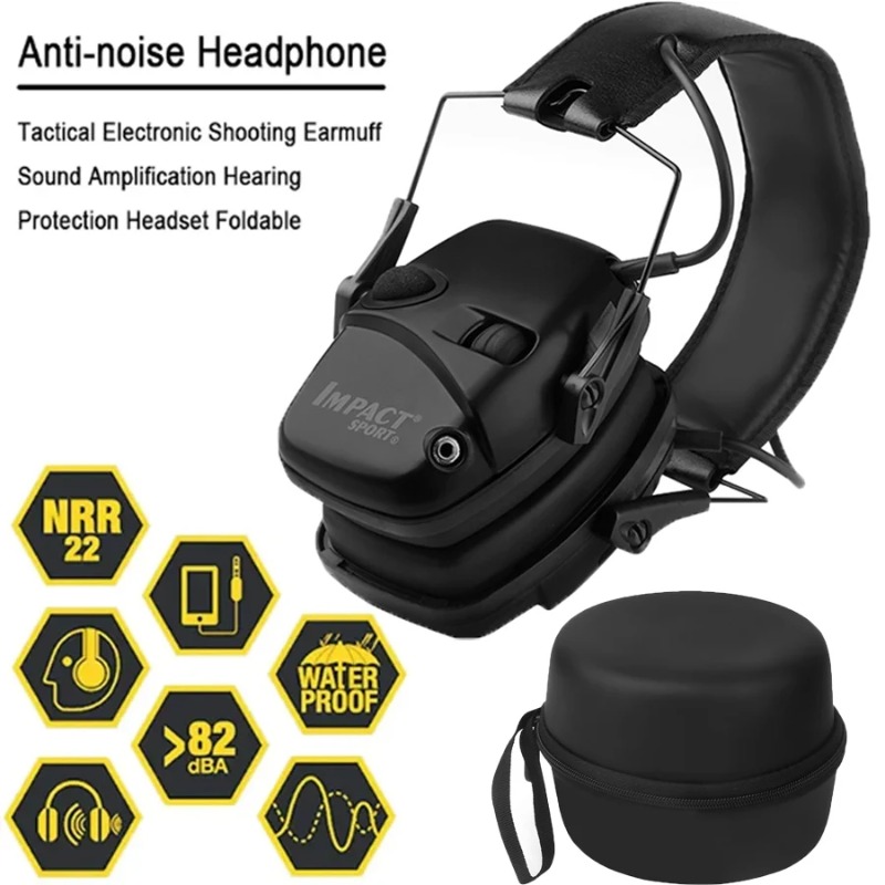 Shooting Ear Muff - Açık Hava Taktik Elektronik Atış Kulaklığı