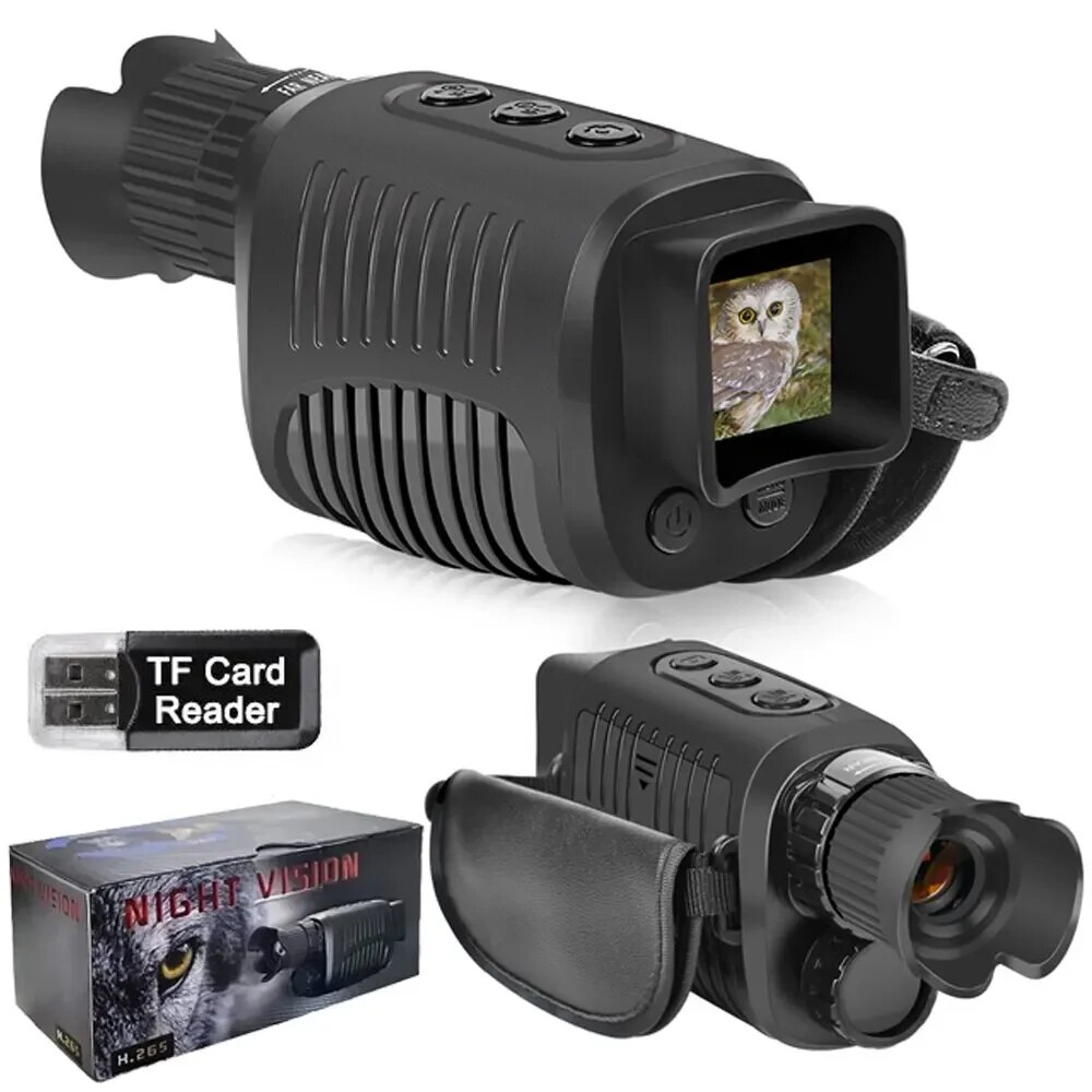 Hunting Outdoor Camera - Monoküler Gece Görüş Cihazı 1080P HD
