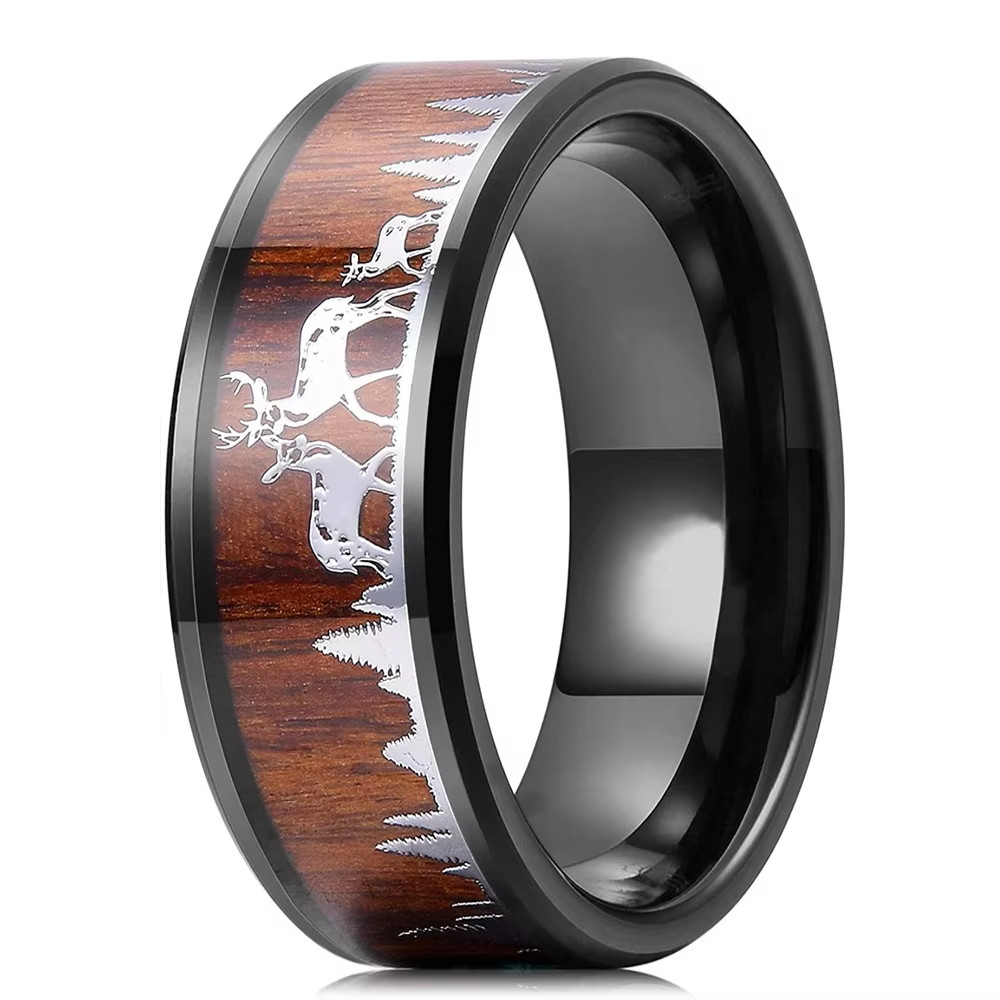 Wildman Hunting & Outdoor - Moda 8mm Koa Ahşap Kakmalı Geyik