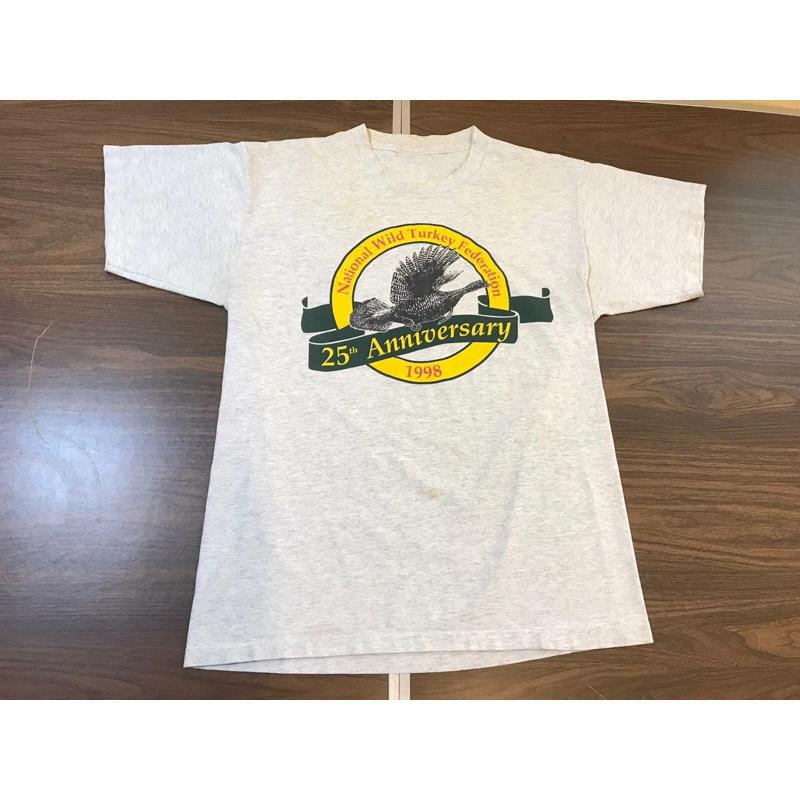 Wildman Hunting & Outdoor - Vintage 90S Wild Turkey Federasyonu Tişörtü