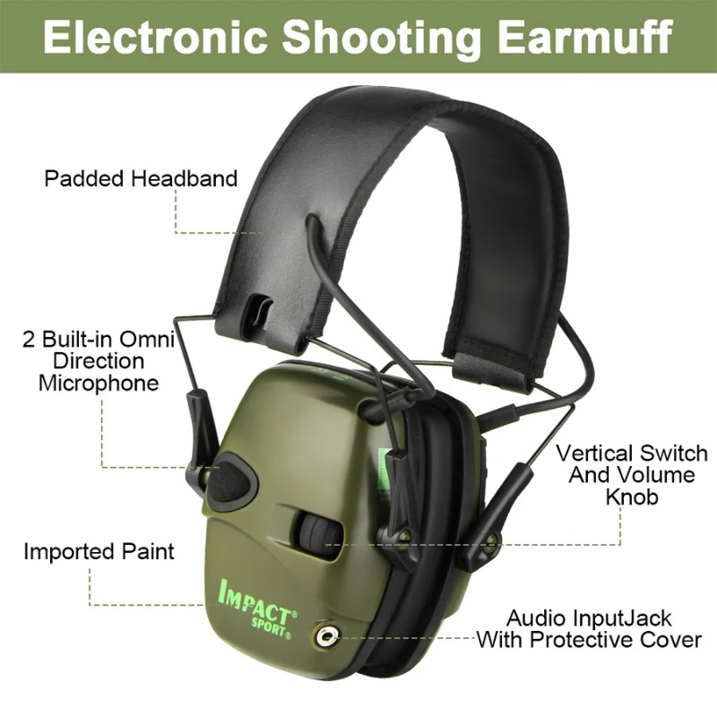 Açık Hava Taktik Elektronik At - Shooting Ear Muff incelemesi ve fiyatı