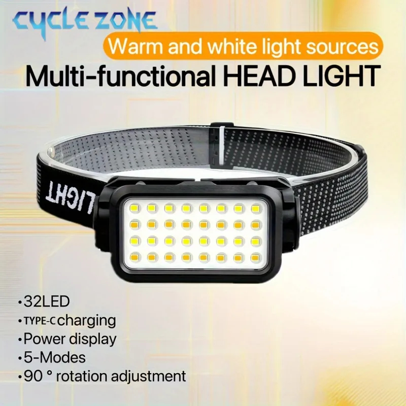32 LED'li Şarj Edilebilir Kafa - Hunting Camp Outdoor Supplies incelemesi ve fiyatı