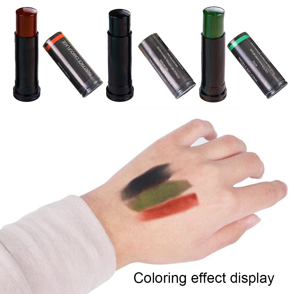 3 renkler Camo yüz boyası anti - Camo Face Paint incelemesi ve fiyatı