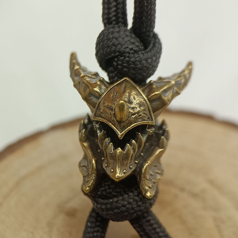 Ölüm Kask Pirinç Bıçak Boncuk  - Paracord Survival Bracelet incelemesi ve fiyatı