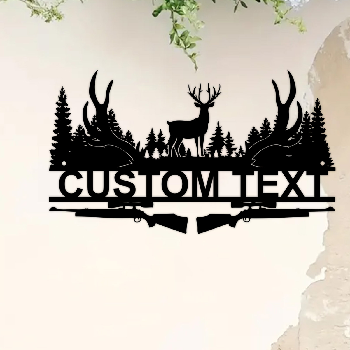 Özel geyik kabin Metal işareti - Outdoor Hunting Gifts incelemesi ve fiyatı