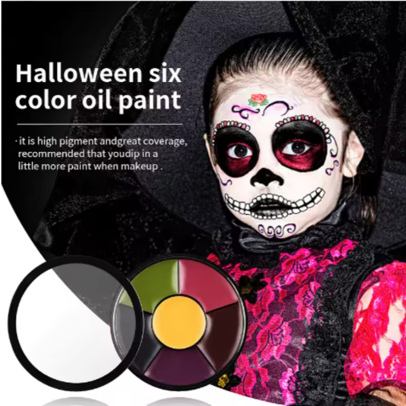 6 Renkli Yağlı Yüz Boyası Pale - Camo Face Paint incelemesi ve fiyatı