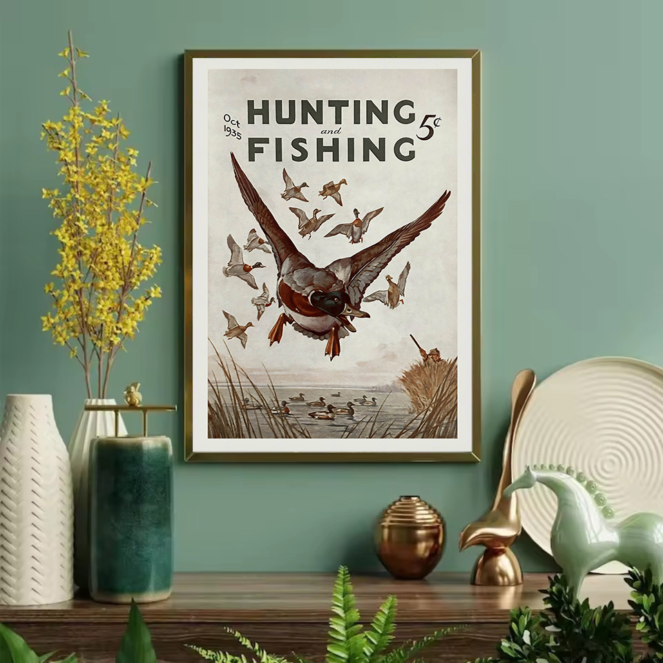 Retro Yaban Hayatı Açık Avcılı - Outdoor Hunting Gifts incelemesi ve fiyatı