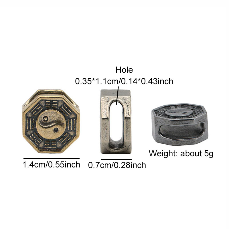 Çin Tai Chi Bagua pirinç bıçak - Paracord Survival Bracelet incelemesi ve fiyatı