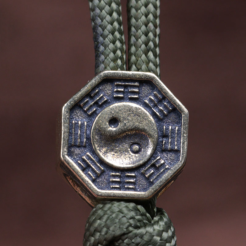 Çin Tai Chi Bagua pirinç bıçak - Paracord Survival Bracelet incelemesi ve fiyatı