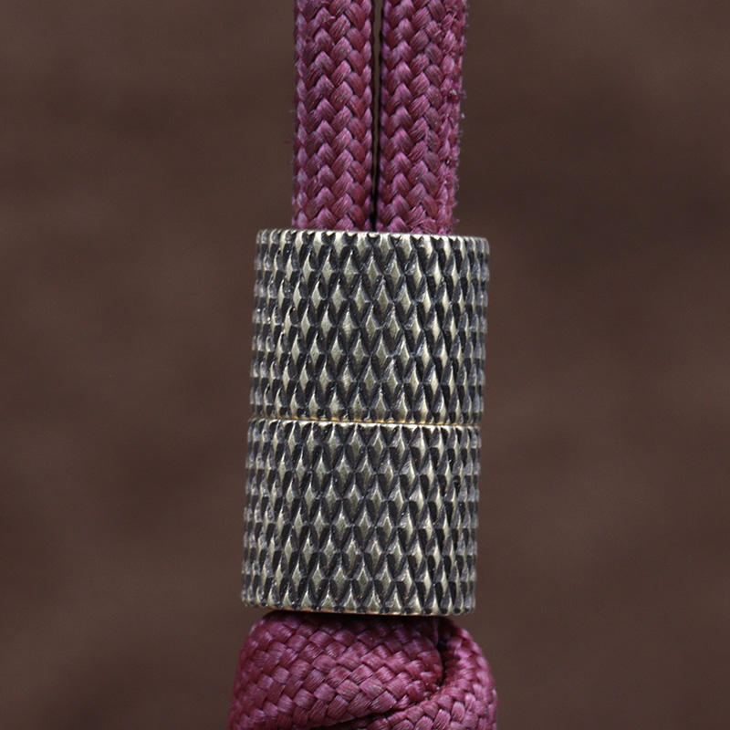 Tırtıllı Silindir Pirinç Bıçak - Paracord Survival Bracelet incelemesi ve fiyatı