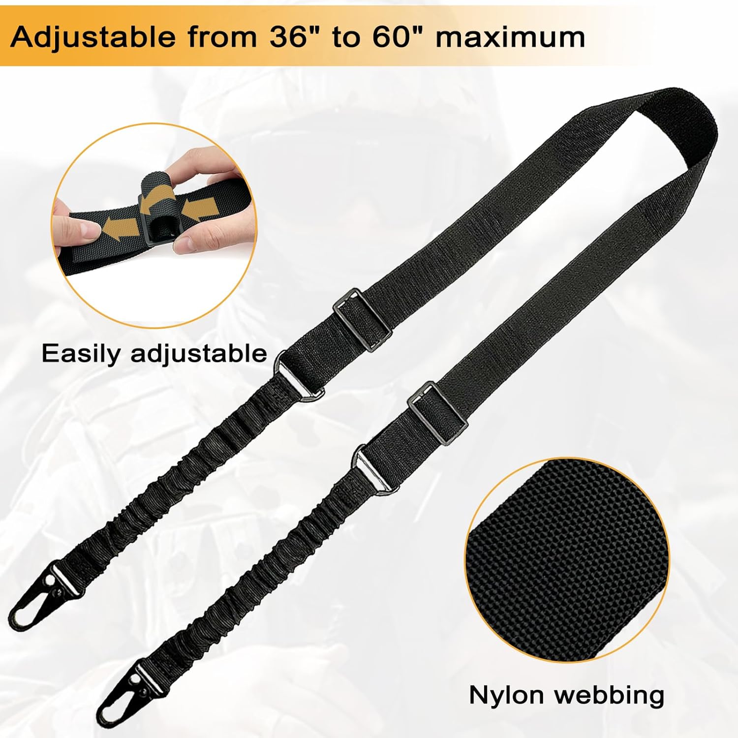 Uzunluk Ayarlayıcılı 2 Noktalı - Rifle Sling Swivel incelemesi ve fiyatı