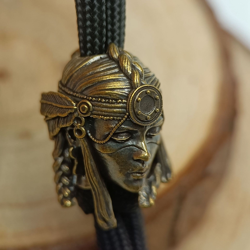 Kabile Kadın Savaşçı Pirinç Bı - Paracord Survival Bracelet incelemesi ve fiyatı
