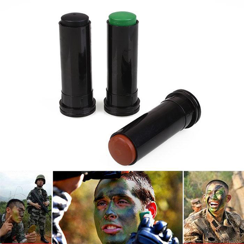 3 Adet Kamuflaj Yüz Boyası Çub - Camo Face Paint incelemesi ve fiyatı