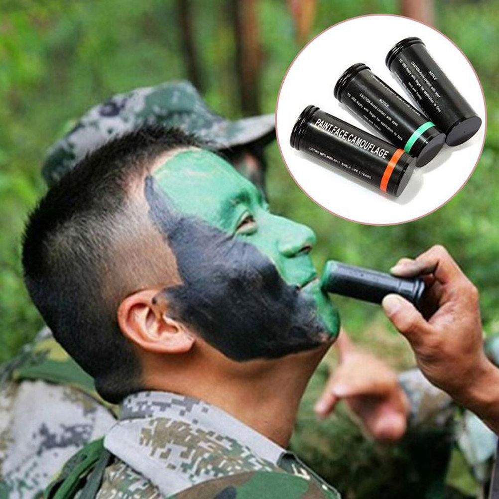 3 Adet Kamuflaj Yüz Boyası Çub - Camo Face Paint incelemesi ve fiyatı